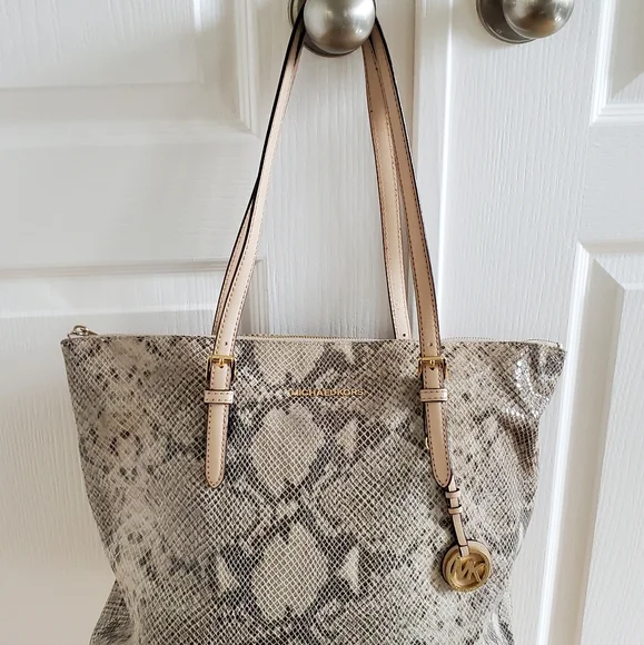 MK Python Tote - Picture 3 of 15